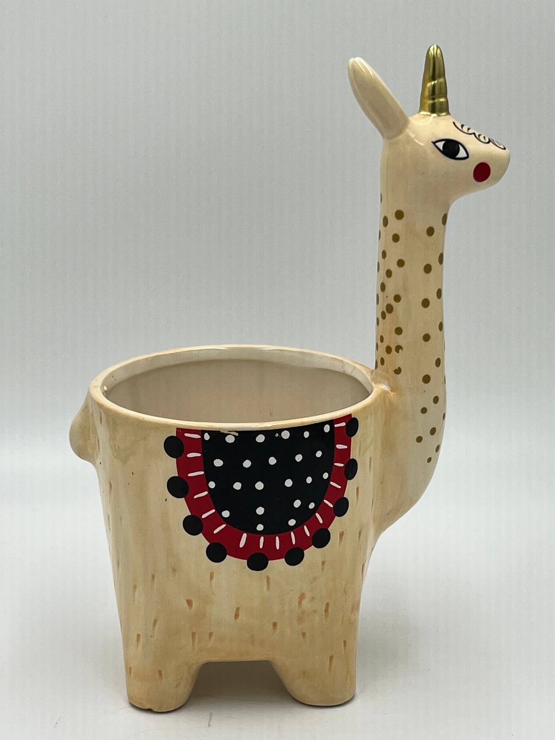 Whimsical Giraffe Planter